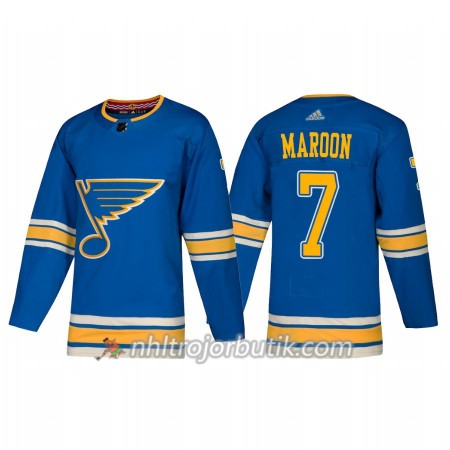 Män Ishockey St. Louis Blues Tröja Patrick Maroon 7 Alternate Adidas 2018-19 Authentic